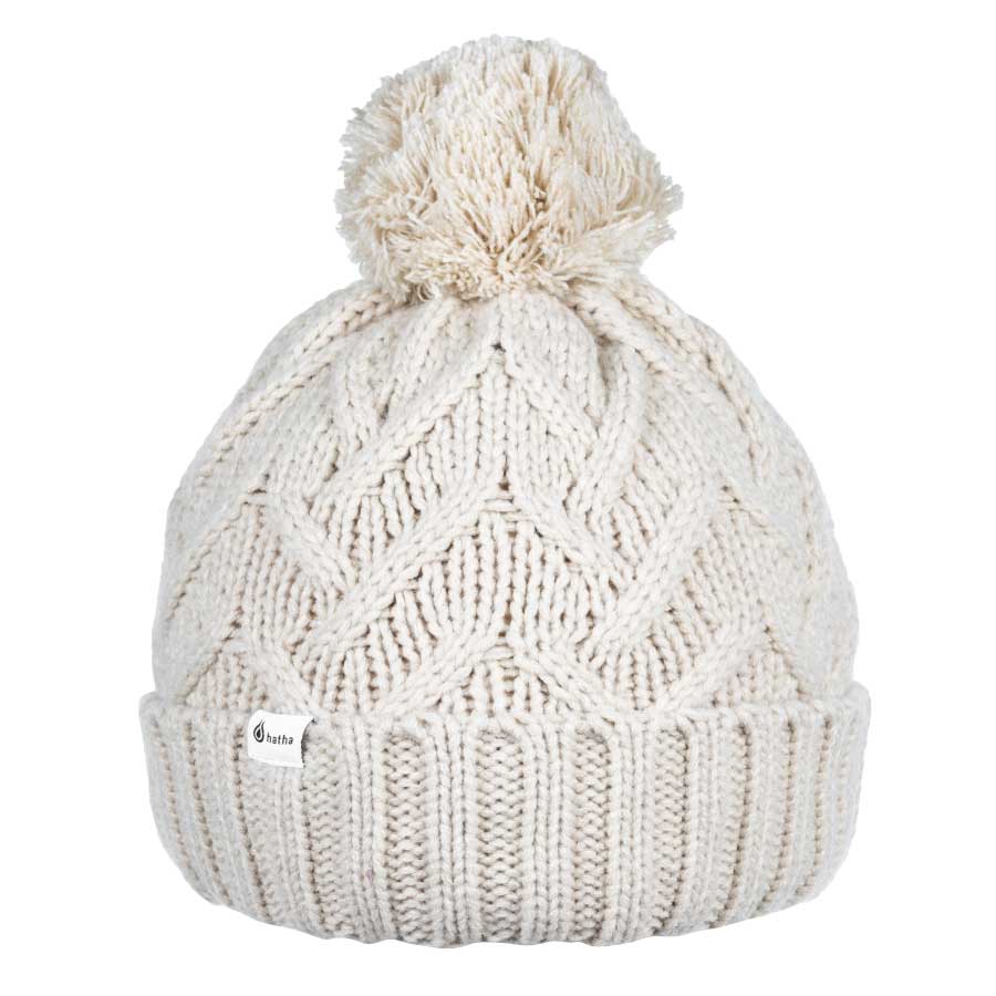 Hatha Bobble Knit - White Yukon
