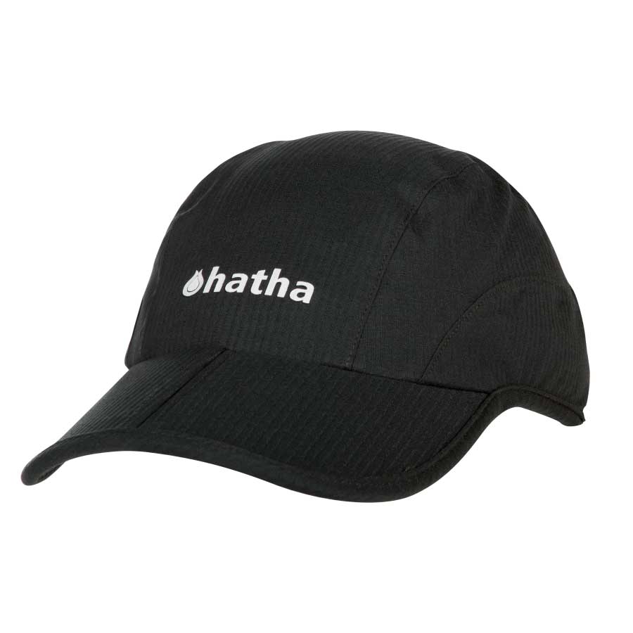 Hatha Ripstop Foldable Cap - black
