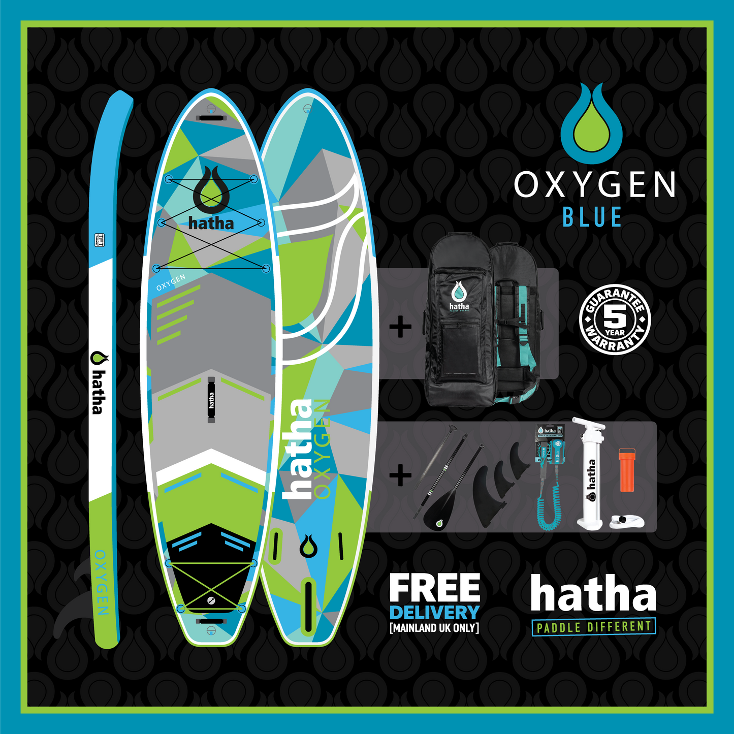 OXYGEN Blue - In stock