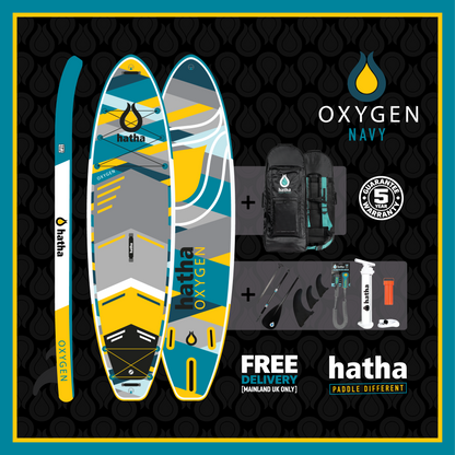 OXYGEN Navy/yellow - In Stock