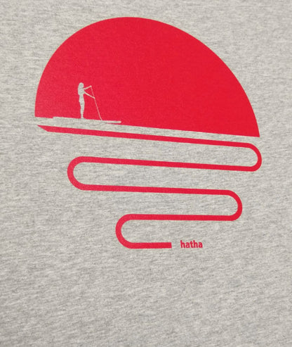 Hatha Sunset Long Sleeve T Grey