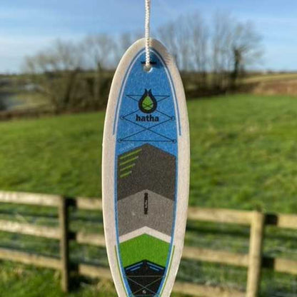 Hatha Car Air Freshener - double sided (paddle board shape)