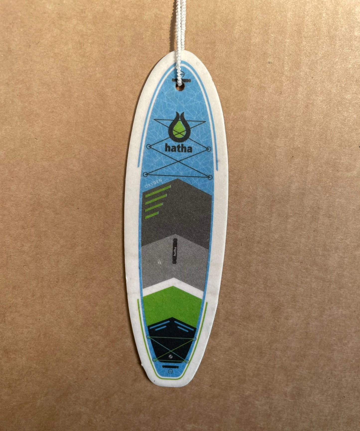Hatha Car Air Freshener - double sided (paddle board shape)