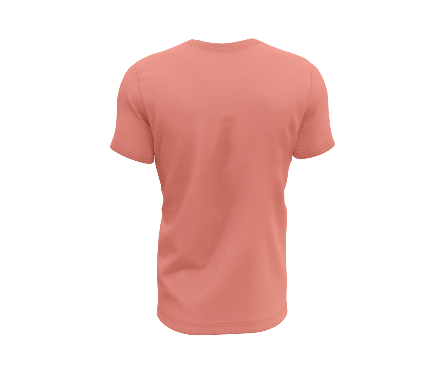 Sunset T-shirt Peach/Turquoise