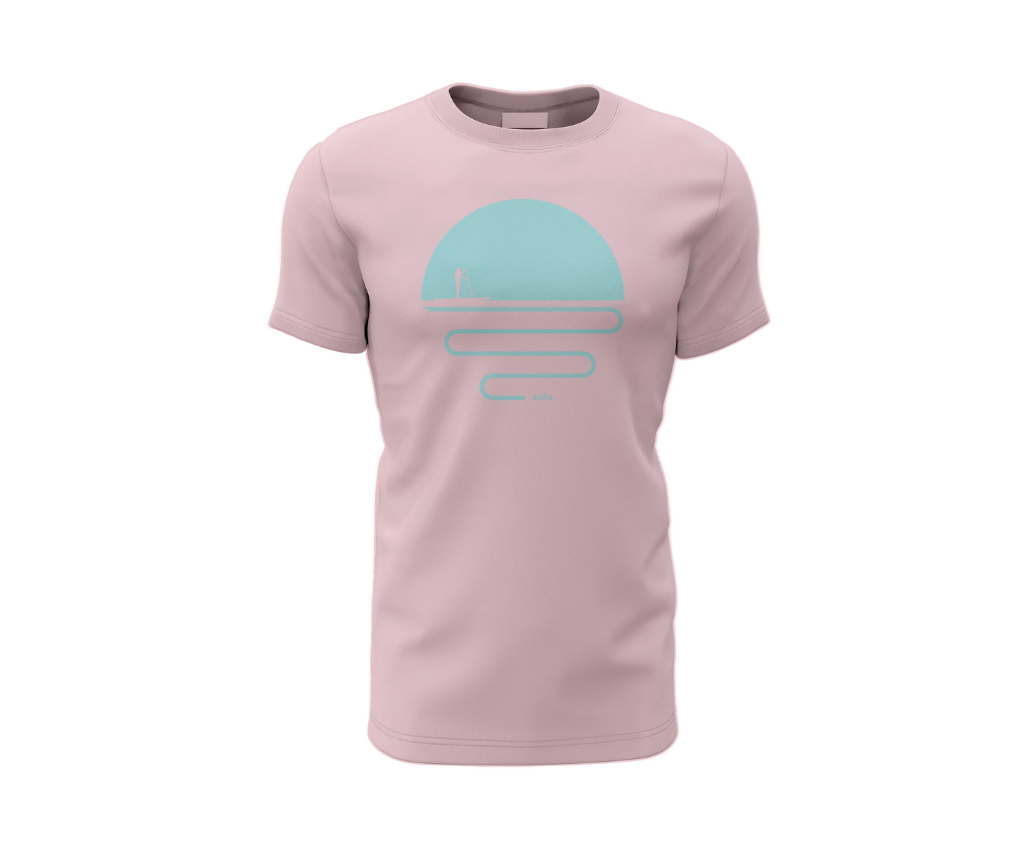 Sunset T-shirt Rose/Teal